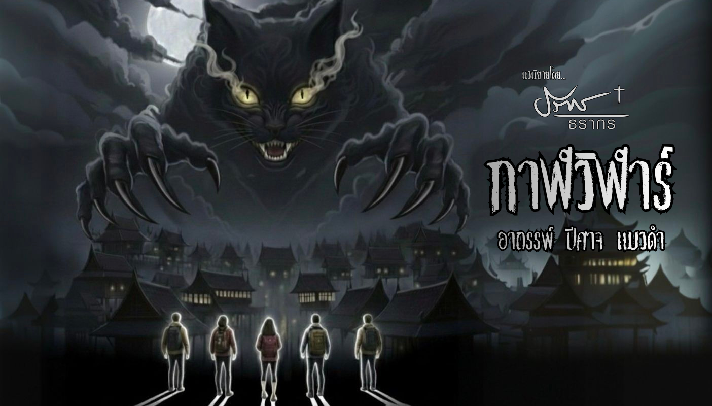 ช่องทางการอ่าน นวนิยาย กาฬวิฬาร์ : อาถรรพ์ ปีศาจ แมวดำ โดย ธรากร